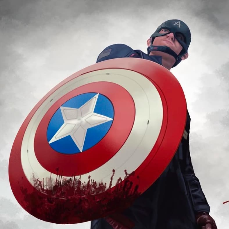 Captain America not so PG