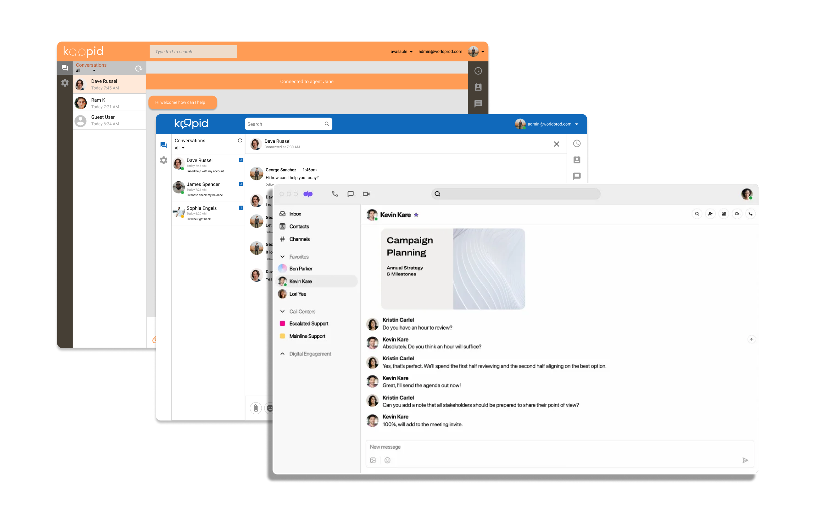 Transition from Koopid to Dialpad design patterns